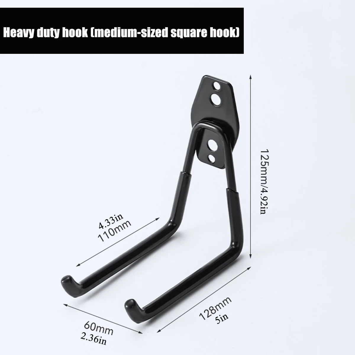 Garage Storage Utility Hooks,Garage Garden Tool Organizer,Hanging Utility Wall Mount Hooks,Heavy Duty Tool Storage Organizer