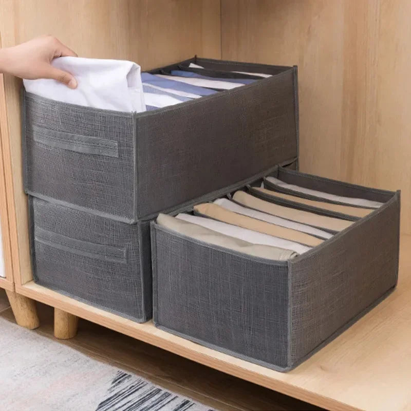 Jeans Organization Storage Box Closet Organizer Clothing Organization System Drawer Organizers Cabinet Pants Storage Organizer