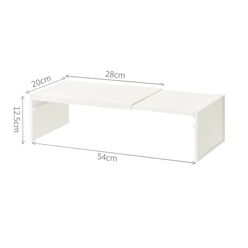 Kitchen Cabinet Multi-Functional Storage Rack Countertop Organization Shelf ABS Material Home Use Organization Shelf