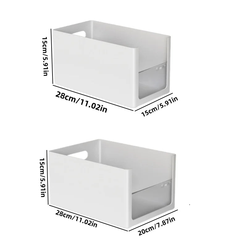 Kitchen Cabinet Organization Can Be Freely Combined with Dishes and Condiments, Thickened Storage Box, Drawer Storage Box