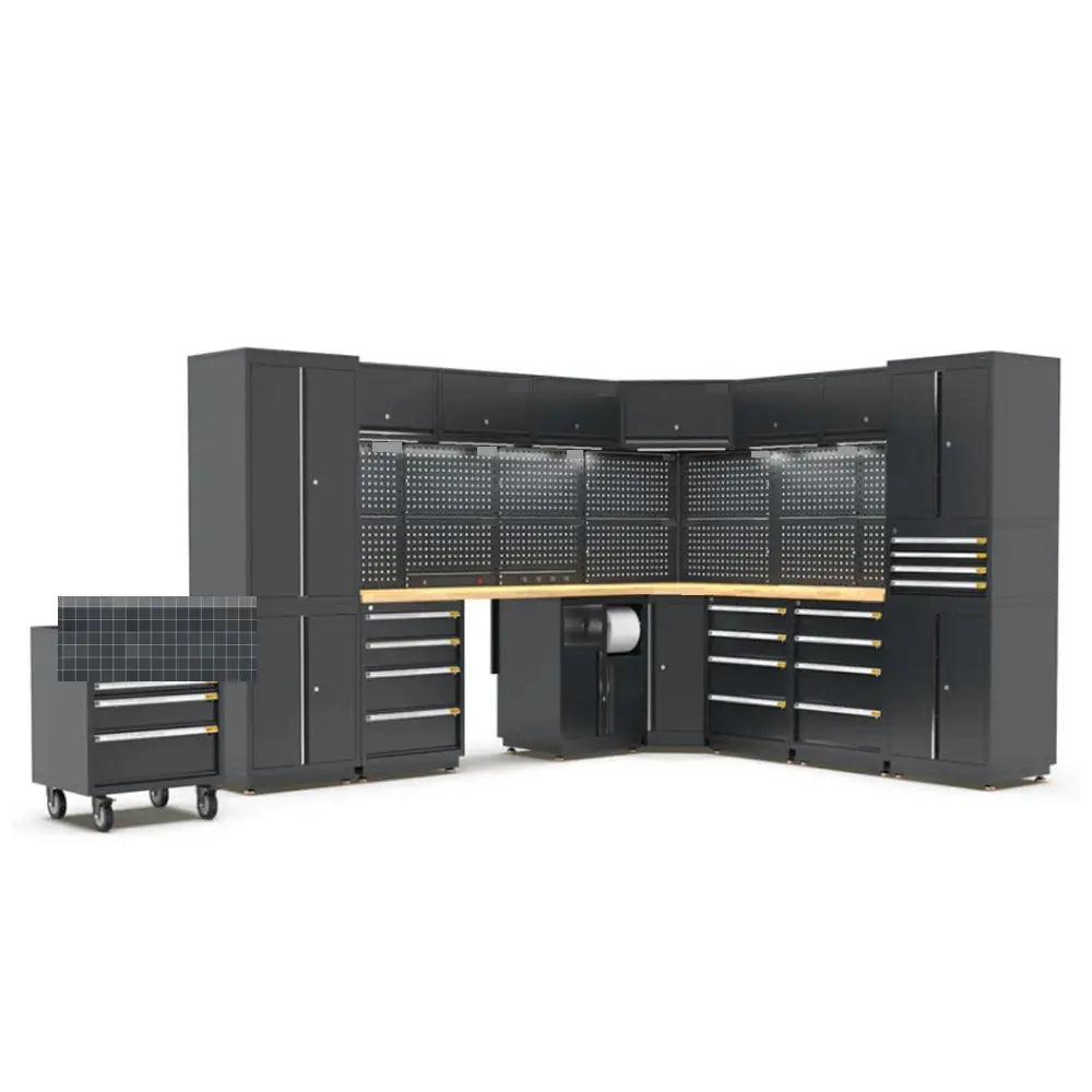 Industrial-grade Tool Storage Tool Sets Modular Garage Heavy-Duty Industrial-grade Workbench OEM ODM Customizable Garage