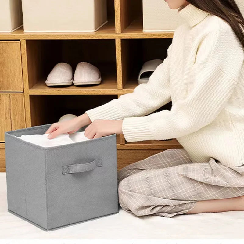 Non Woven Fabric Storage Bin Cabinet drawer organization,Home Supplies Clothing Underwear Storage box,Kid Toy Storage Organizer