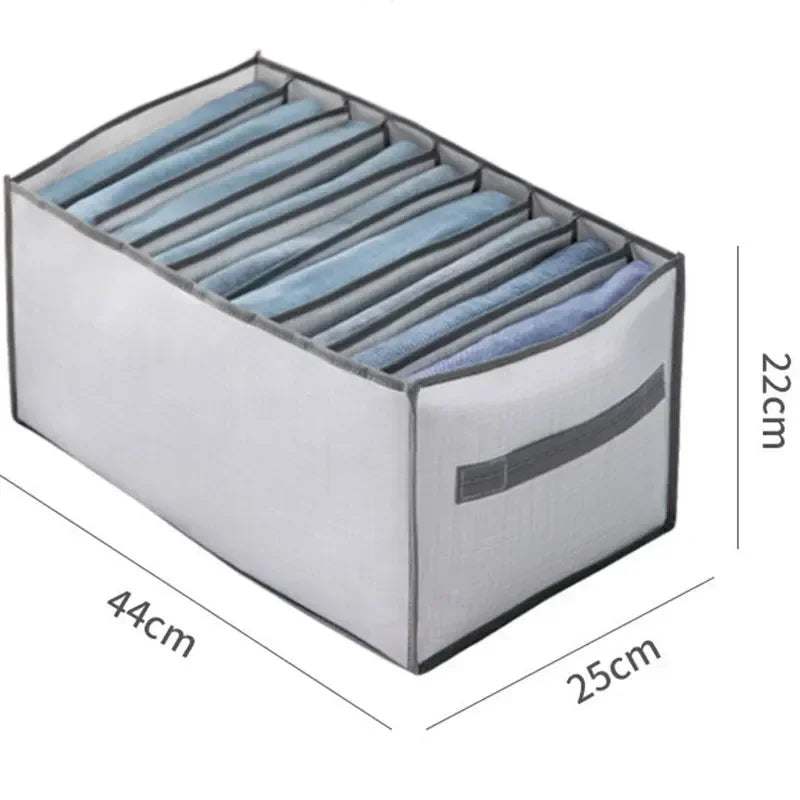 Jeans Organization Storage Box Closet Organizer Clothing Organization System Drawer Organizers Cabinet Pants Storage Organizer