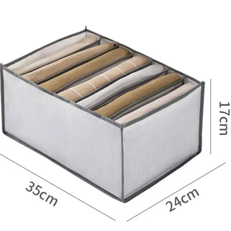 Jeans Organization Storage Box Closet Organizer Clothing Organization System Drawer Organizers Cabinet Pants Storage Organizer