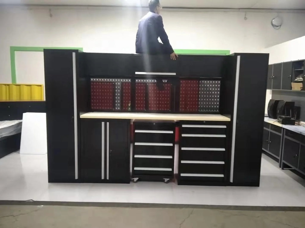 Industrial-grade Tool Storage Tool Sets Modular Garage Heavy-Duty Industrial-grade Workbench OEM ODM Customizable Garage