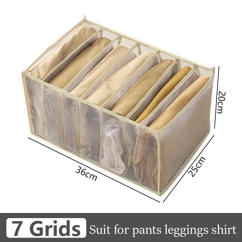 Jeans organization storage box closet organization clothing organization system drawer organization cabinet pants storage organi