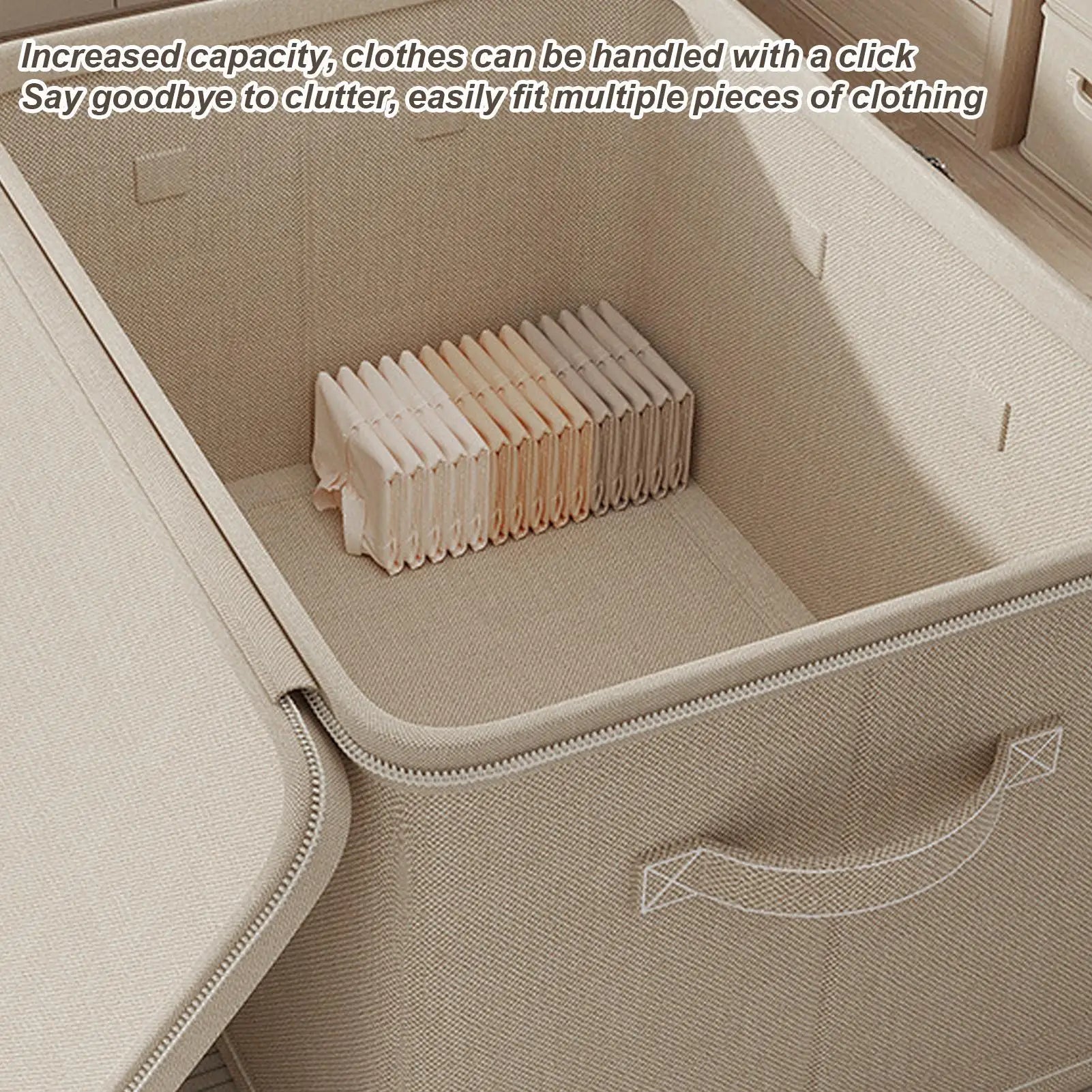 Locking Organizing Bin Secure Stackable odor Proof Storage Container with Handle Locking Organizing Washable Shelf Baskets