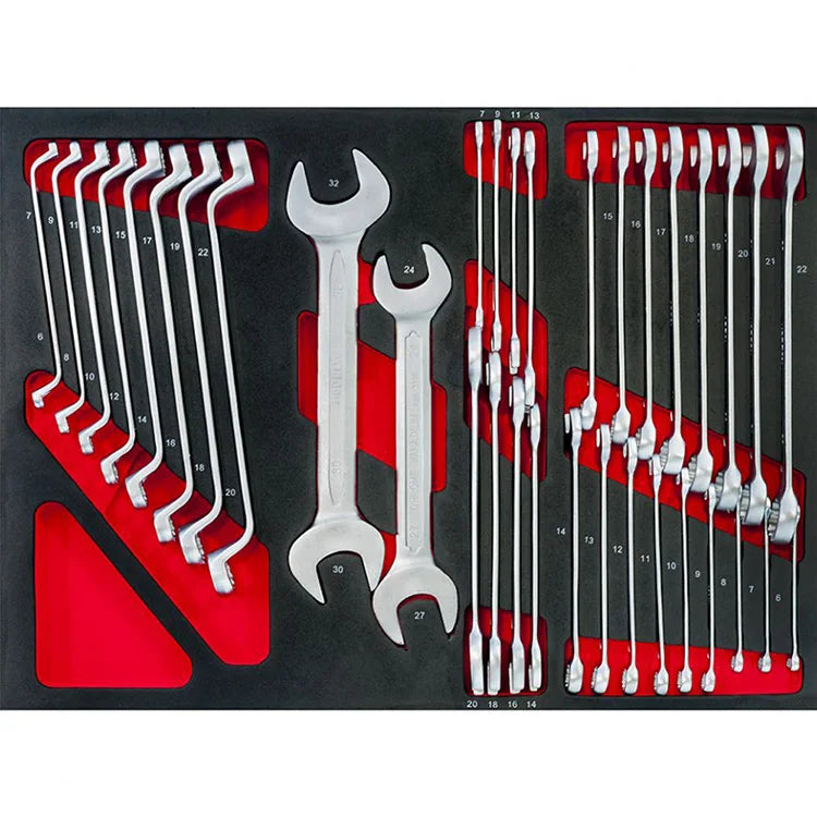 217 Tools 7 Drawers Tool Cabinet Wide Tool Trolley