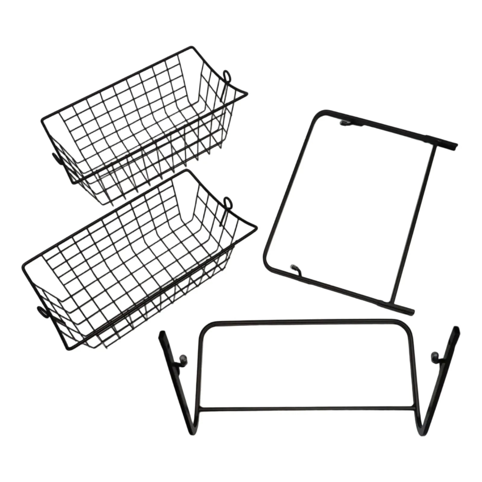 Kitchen Organizer 2 Tier Storage Rack Easy To Clean Material Maximized Countertop Space For Pantry Organization