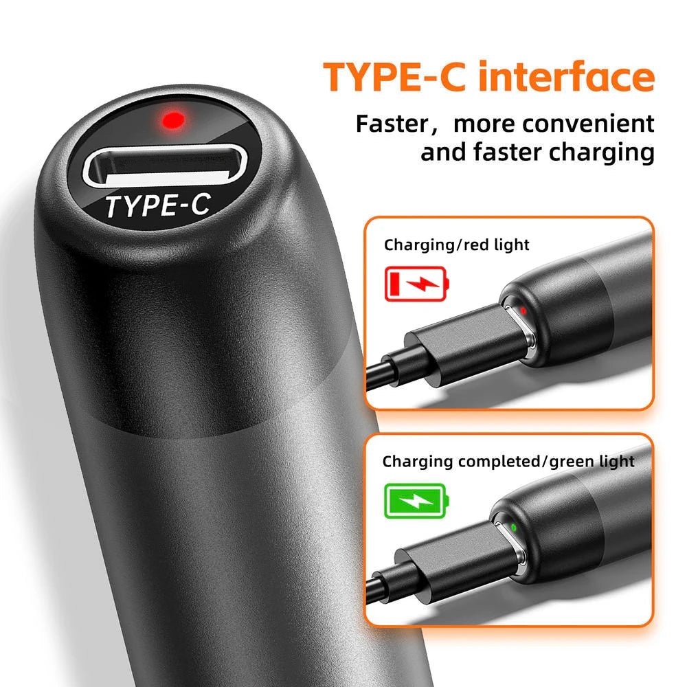Cordless USB Digital Soldering Iron Adjustable Temperature 300-450℃ Type-C 1000mAh Battery Intelligent Solder Welding Iron Tool