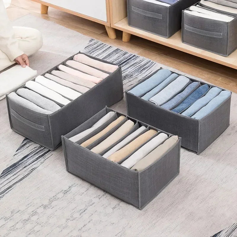 Jeans Organization Storage Box Closet Organizer Clothing Organization System Drawer Organizers Cabinet Pants Storage Organizer