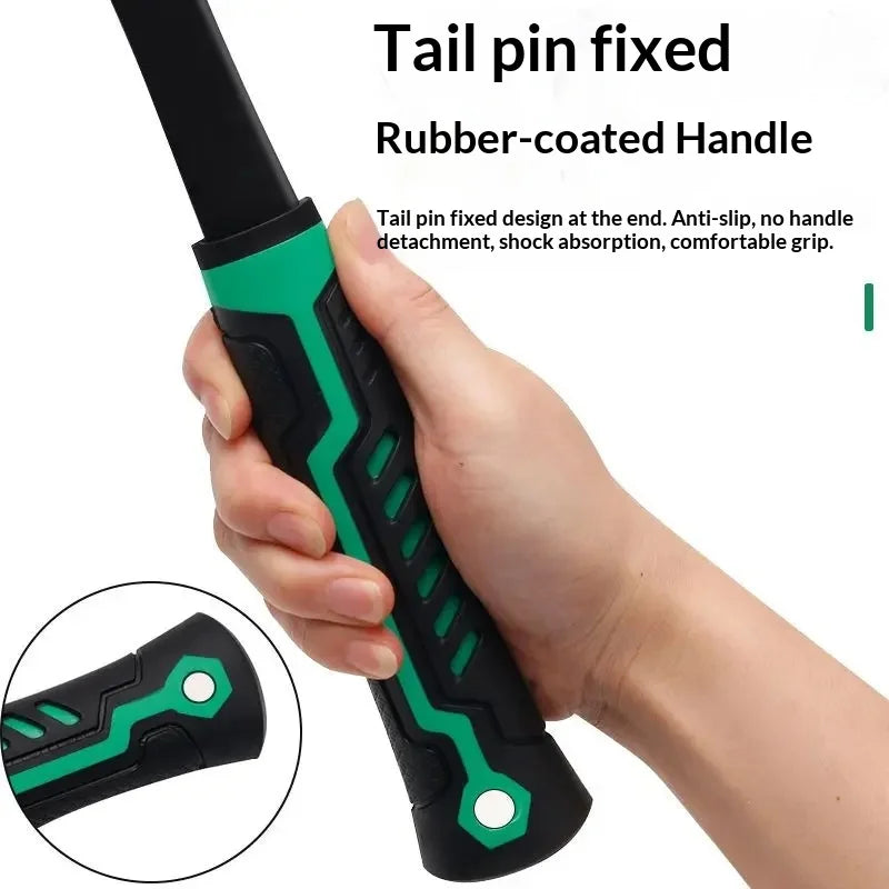 Sledgehammer Octagonal Hammer - Large Solid Earthquake-Proof Iron Hammer for Construction Sites & Demolition, Wall Smashing Tool