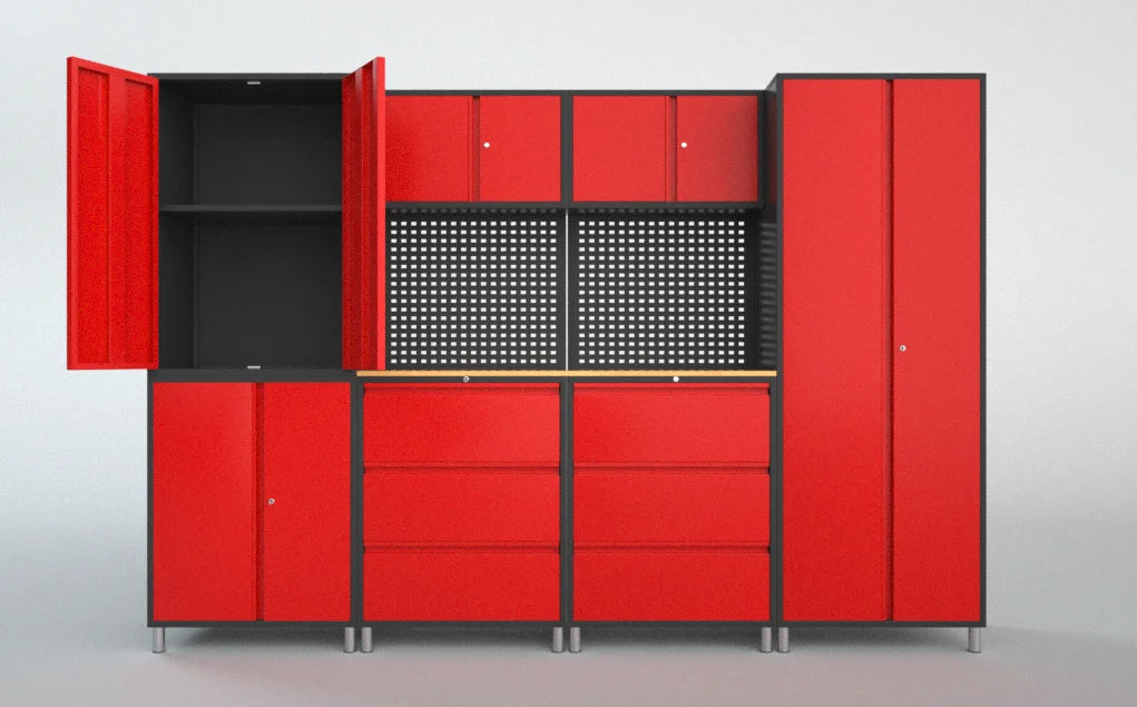 Industrial-grade Tool Storage Tool Sets Modular Garage Heavy-Duty Industrial-grade Workbench OEM ODM Customizable Garage