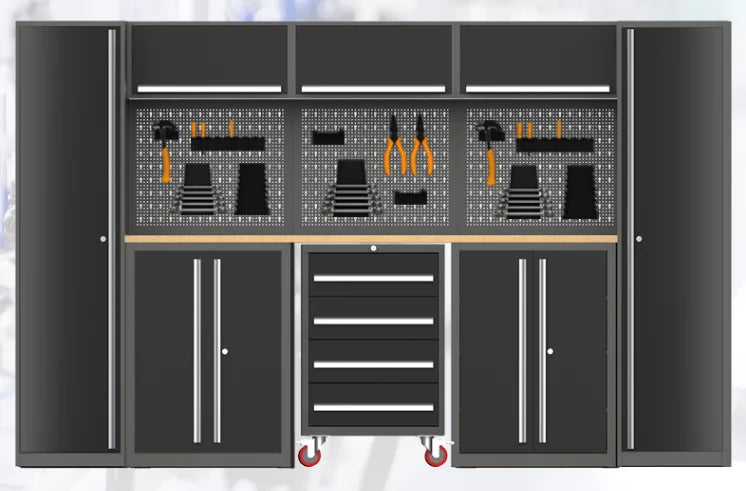 Industrial-grade Tool Storage Tool Sets Modular Garage Heavy-Duty Industrial-grade Workbench OEM ODM Customizable Garage