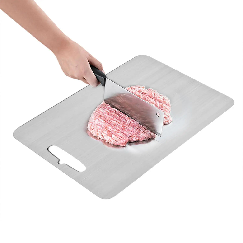 Titanium Cutting Boards for Kitchen Double-Sided Chopping Board Food Grade Cutting Mat Serving Tray Fruit Meat Chopping Board
