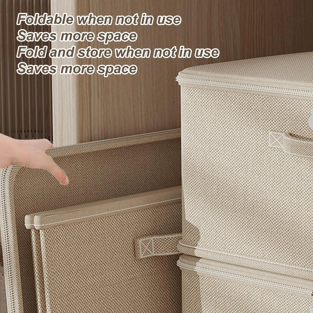 Locking Organizing Bin Secure Stackable odor Proof Storage Container with Handle Locking Organizing Washable Shelf Baskets