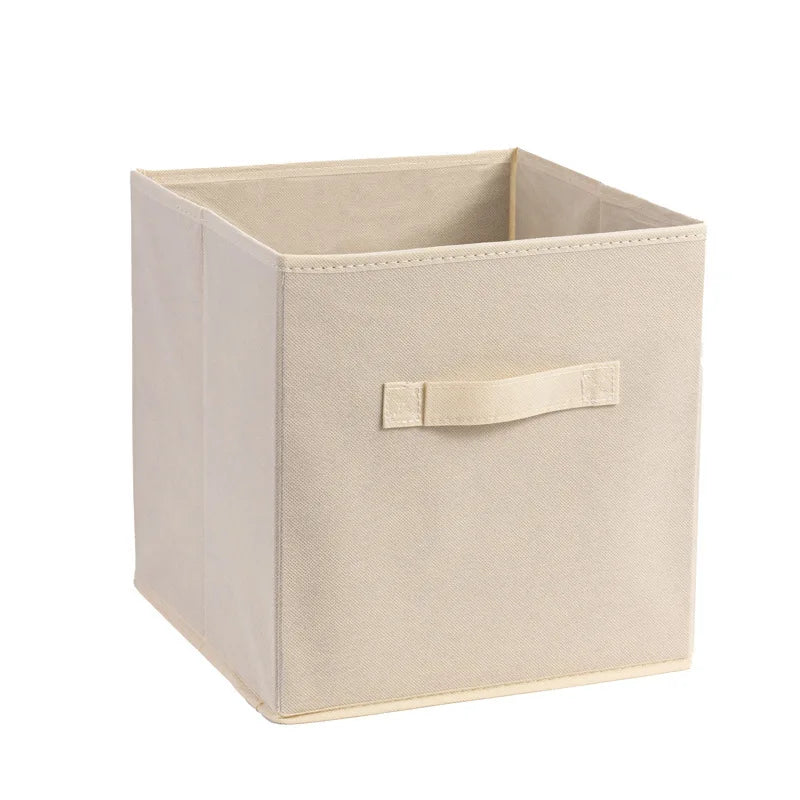 Fabric Storage Bins 5 Pack Fun Colored Durable Storage Cubes with Handles Foldable Cube Baskets  Organization Multi Colors