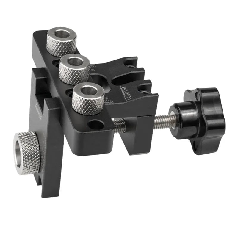 Precision Jig Dowel Cam Jig 3 In 1 Dowelling Jig Master Kit Wood Hole Drilling Guide Woodworking Position for DIY Wood Working