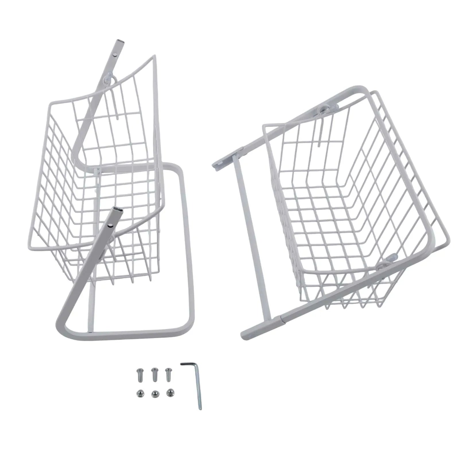 Kitchen Organizer 2 Tier Storage Rack Easy To Clean Material Maximized Countertop Space For Pantry Organization