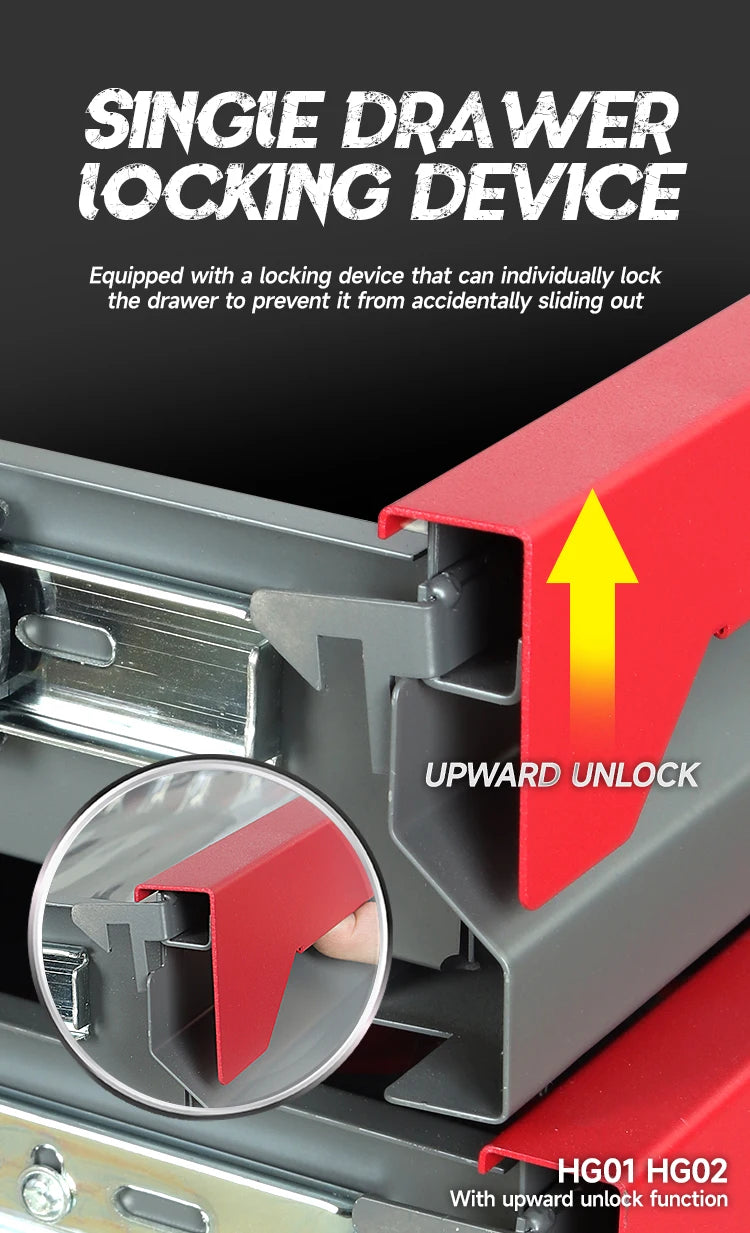 Storage Cabinet Toolbox Drawers Cart Tools Trolley Rolling Tool Cart For Mechanic