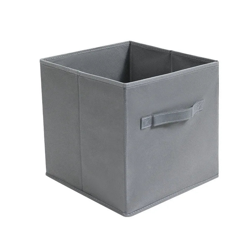 Fabric Storage Bins 5 Pack Fun Colored Durable Storage Cubes with Handles Foldable Cube Baskets  Organization Multi Colors