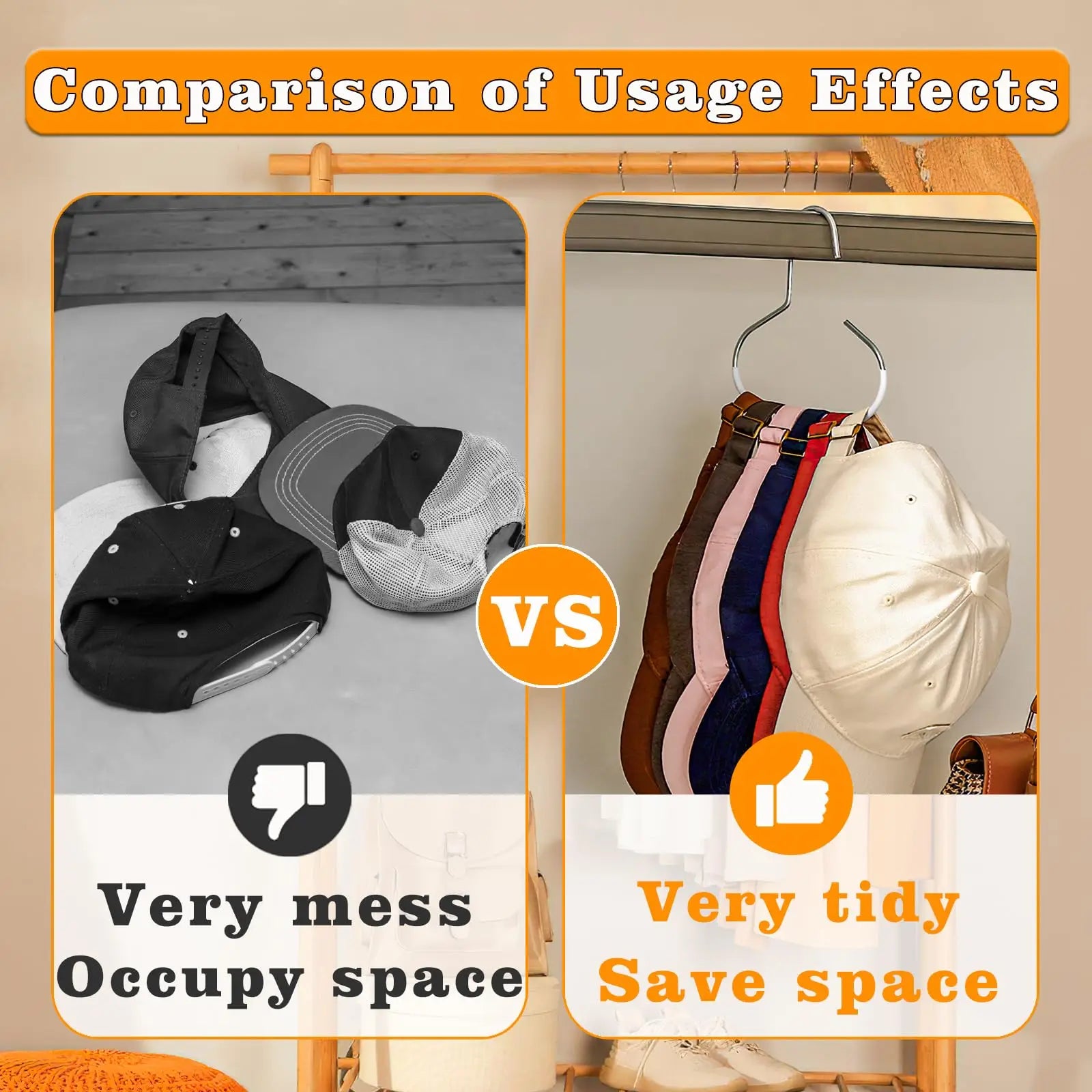 5pcs Simple Hat Storage Hooks Metal Material for Scarf Organization Belt Organization Bra Organizer Bag Storage
