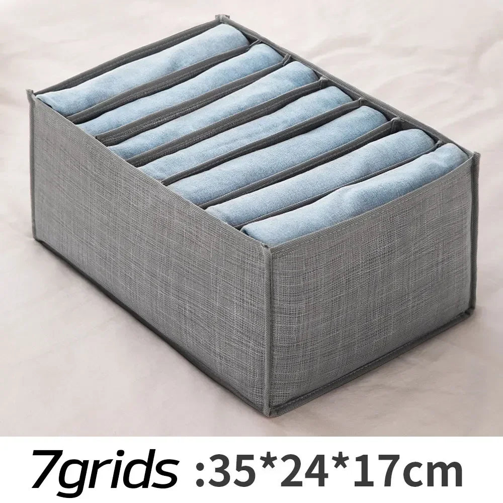 Jeans Organization Storage Box Closet Organizer Clothing Organization System Drawer Organizers Cabinet Pants Storage Organizer